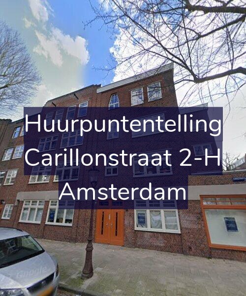 Foto gevel Huurpuntentelling voor Carillonstraat 2-H, Amsterdam