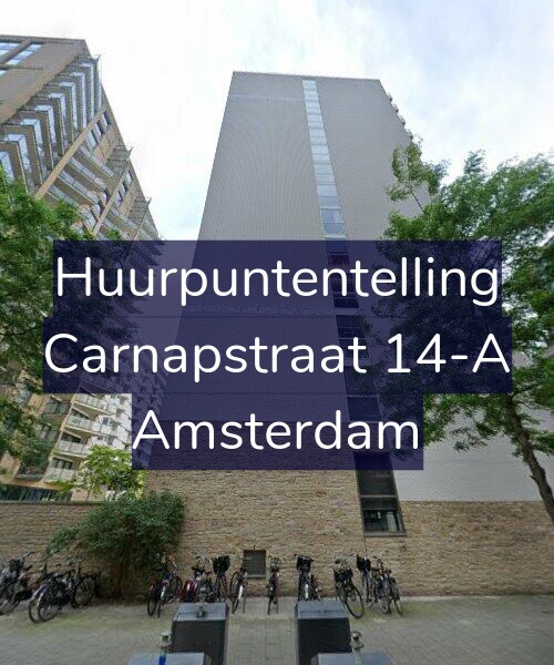 Foto gevel Huurpuntentelling voor Carnapstraat 14-A, Amsterdam