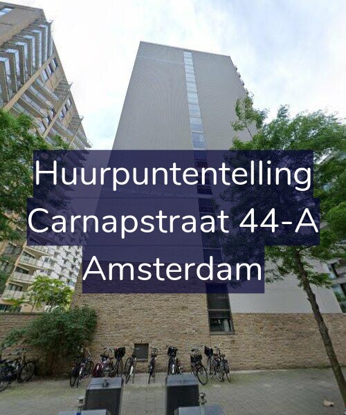 Foto gevel Huurpuntentelling voor Carnapstraat 44-A, Amsterdam