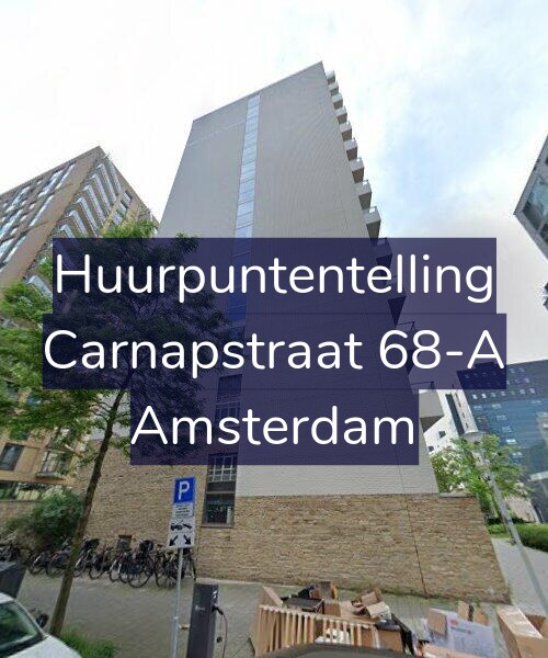 Foto gevel Huurpuntentelling voor Carnapstraat 68-A, Amsterdam