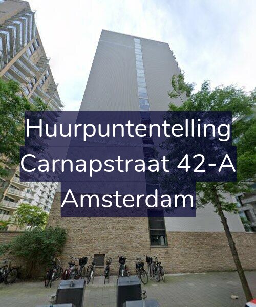 Foto gevel Huurpuntentelling voor Carnapstraat 42-A, Amsterdam