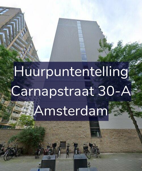 Foto gevel Huurpuntentelling voor Carnapstraat 30-A, Amsterdam
