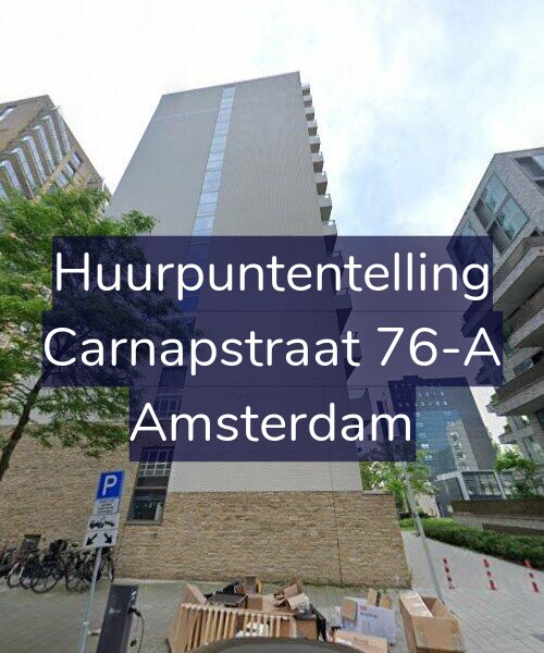 Foto gevel Huurpuntentelling voor Carnapstraat 76-A, Amsterdam