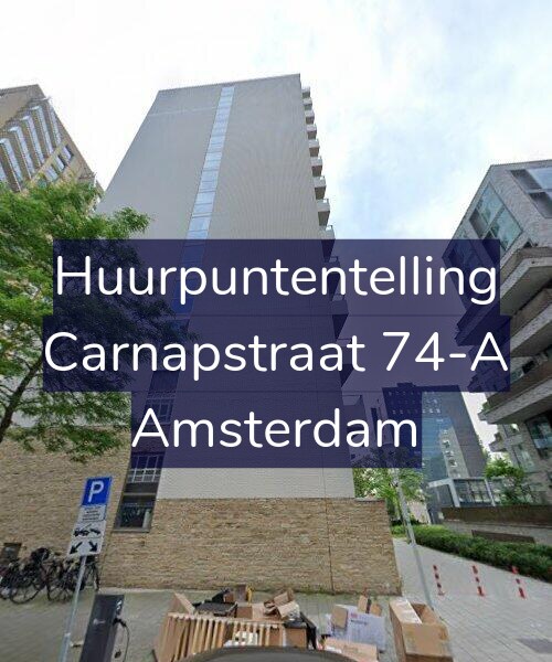 Foto gevel Huurpuntentelling voor Carnapstraat 74-A, Amsterdam