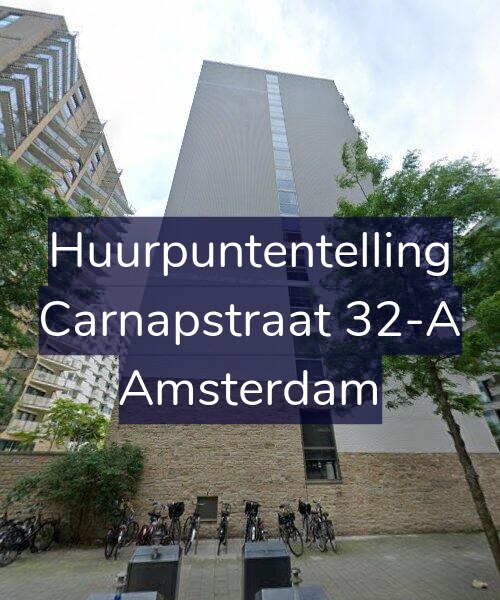 Foto gevel Huurpuntentelling voor Carnapstraat 32-A, Amsterdam