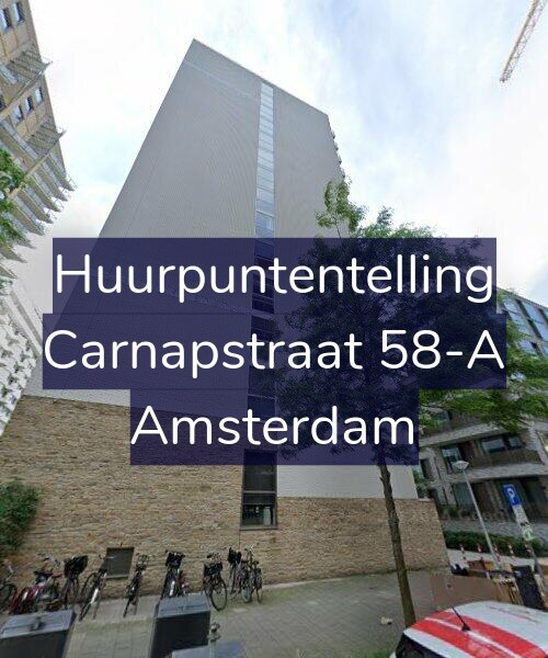 Foto gevel Huurpuntentelling voor Carnapstraat 58-A, Amsterdam