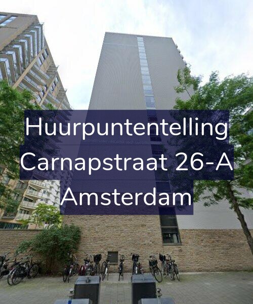 Foto gevel Huurpuntentelling voor Carnapstraat 26-A, Amsterdam