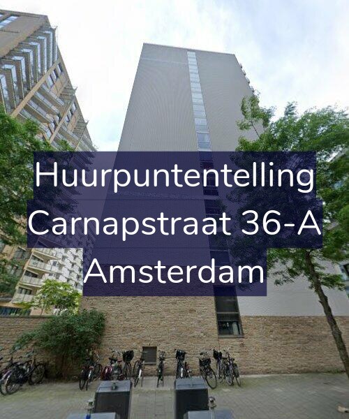 Foto gevel Huurpuntentelling voor Carnapstraat 36-A, Amsterdam