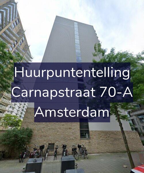 Foto gevel Huurpuntentelling voor Carnapstraat 70-A, Amsterdam