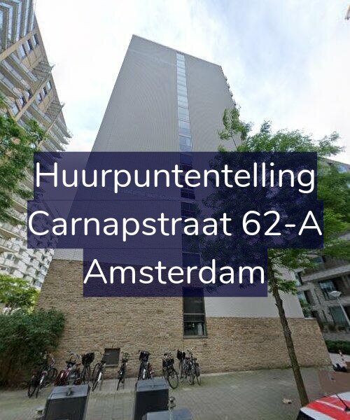 Foto gevel Huurpuntentelling voor Carnapstraat 62-A, Amsterdam