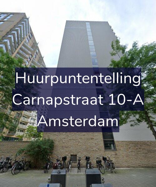 Foto gevel Huurpuntentelling voor Carnapstraat 10-A, Amsterdam