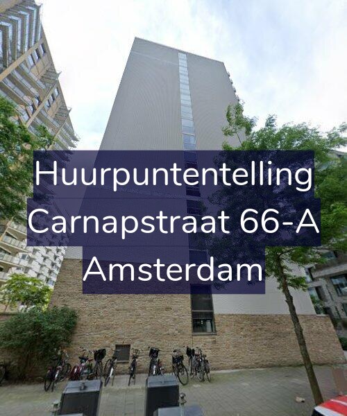 Foto gevel Huurpuntentelling voor Carnapstraat 66-A, Amsterdam