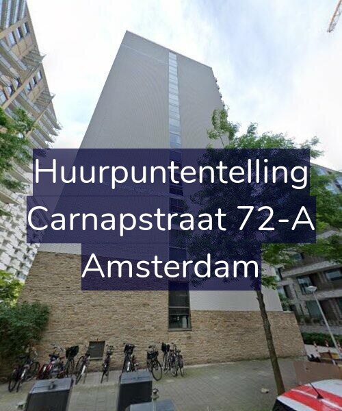 Foto gevel Huurpuntentelling voor Carnapstraat 72-A, Amsterdam