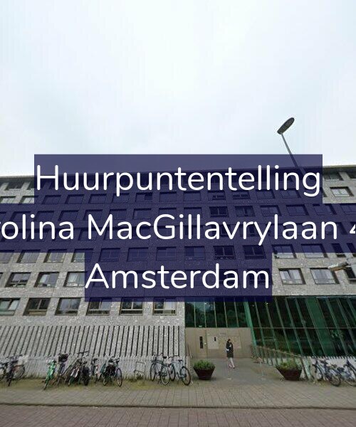 Foto gevel Huurpuntentelling voor Carolina MacGillavrylaan 404, Amsterdam