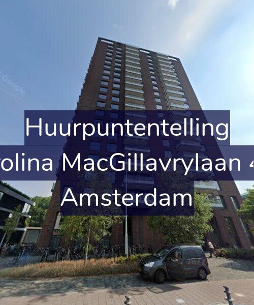 Foto gevel Huurpuntentelling voor Carolina MacGillavrylaan 425, Amsterdam
