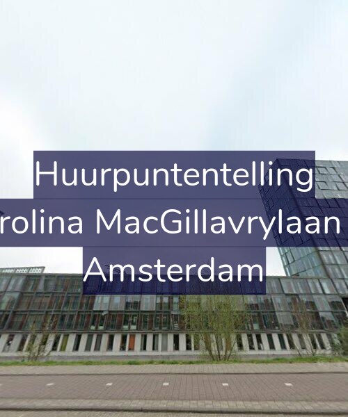 Foto gevel Huurpuntentelling voor Carolina MacGillavrylaan 36, Amsterdam