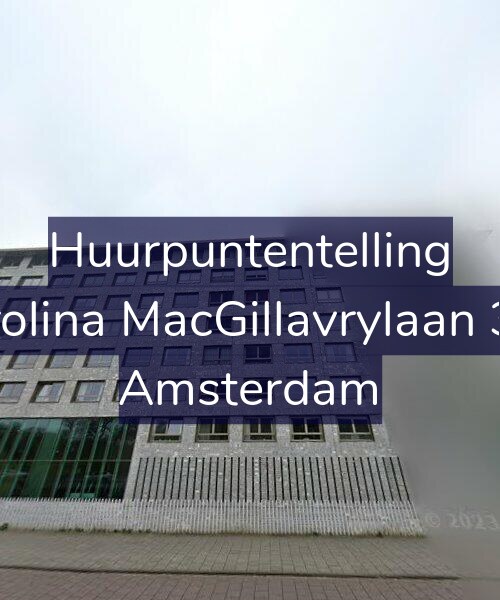 Foto gevel Huurpuntentelling voor Carolina MacGillavrylaan 370, Amsterdam