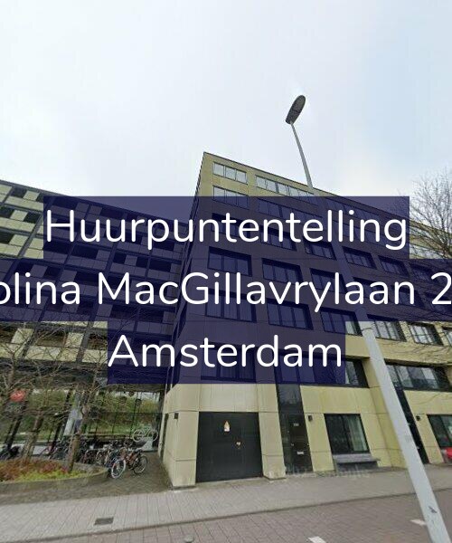 Foto gevel Huurpuntentelling voor Carolina MacGillavrylaan 2194, Amsterdam