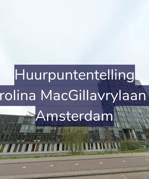 Foto gevel Huurpuntentelling voor Carolina MacGillavrylaan 42, Amsterdam