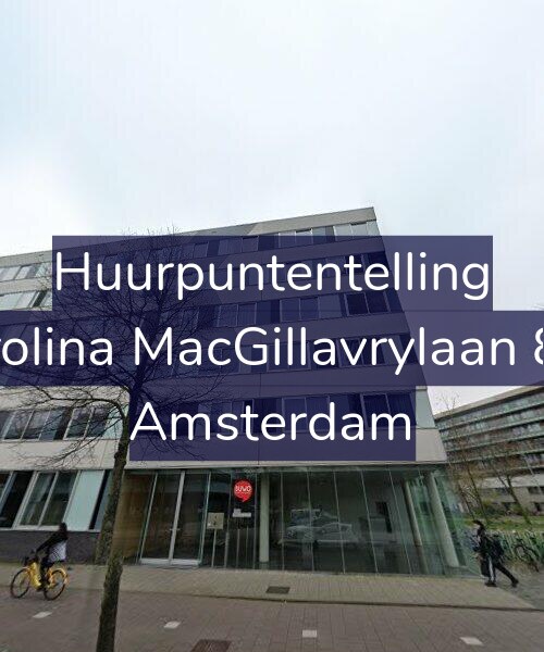 Foto gevel Huurpuntentelling voor Carolina MacGillavrylaan 818, Amsterdam