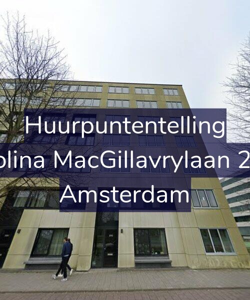 Foto gevel Huurpuntentelling voor Carolina MacGillavrylaan 2162, Amsterdam