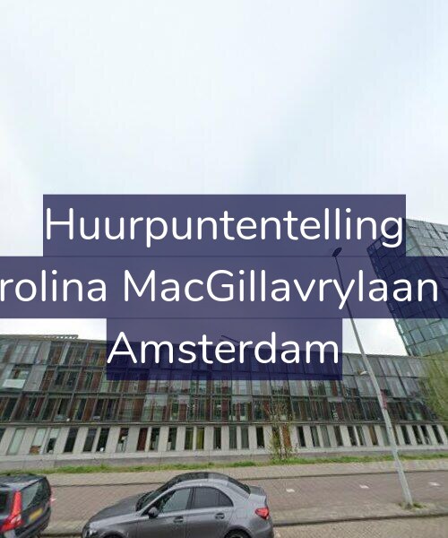 Foto gevel Huurpuntentelling voor Carolina MacGillavrylaan 24, Amsterdam