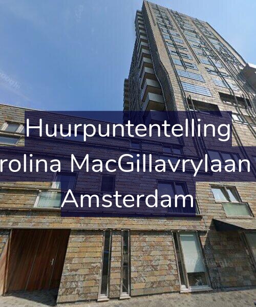 Foto gevel Huurpuntentelling voor Carolina MacGillavrylaan 25, Amsterdam
