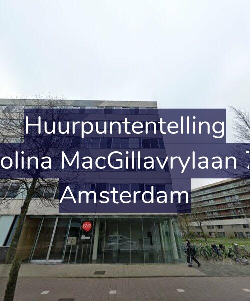 Foto gevel Huurpuntentelling voor Carolina MacGillavrylaan 794, Amsterdam