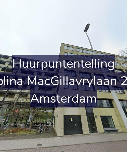 Foto gevel Huurpuntentelling voor Carolina MacGillavrylaan 2144, Amsterdam