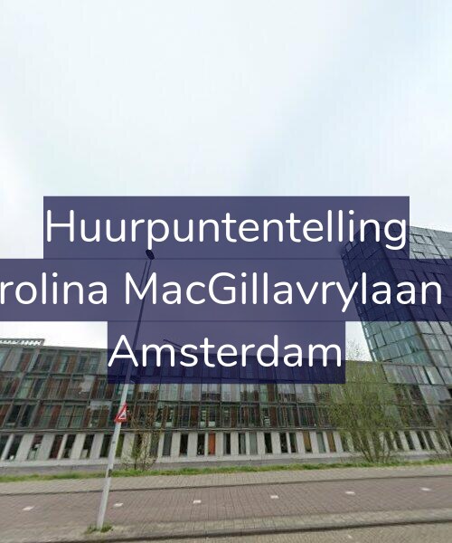 Foto gevel Huurpuntentelling voor Carolina MacGillavrylaan 32, Amsterdam