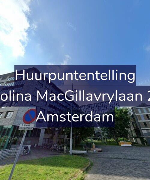 Foto gevel Huurpuntentelling voor Carolina MacGillavrylaan 272, Amsterdam