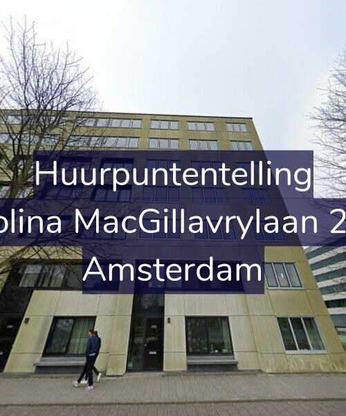 Foto gevel Huurpuntentelling voor Carolina MacGillavrylaan 2266, Amsterdam