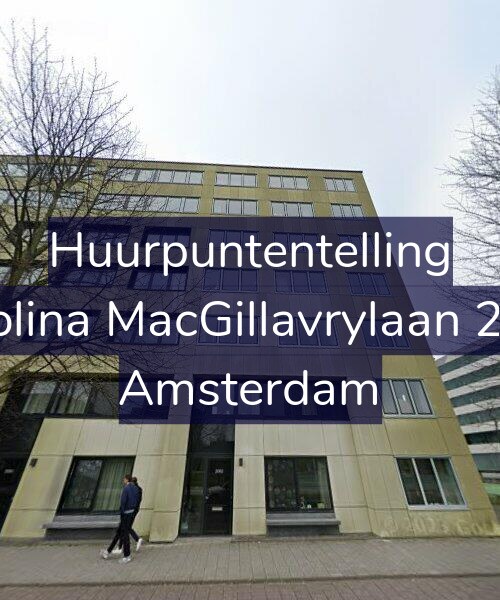 Foto gevel Huurpuntentelling voor Carolina MacGillavrylaan 2264, Amsterdam