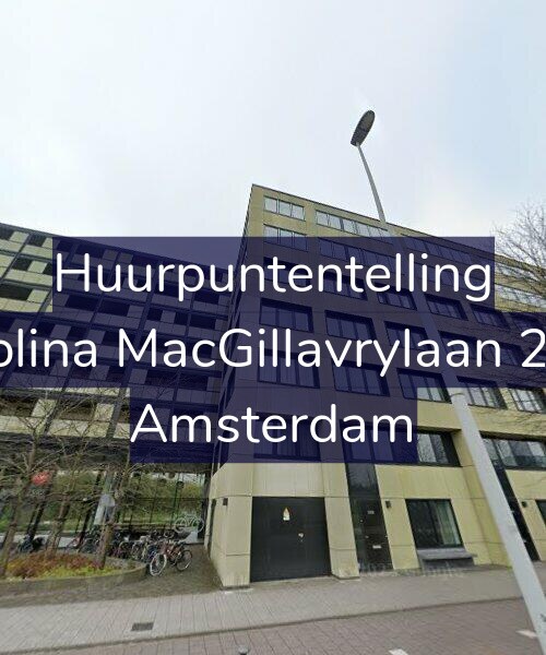 Foto gevel Huurpuntentelling voor Carolina MacGillavrylaan 2190, Amsterdam
