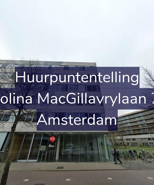 Foto gevel Huurpuntentelling voor Carolina MacGillavrylaan 776, Amsterdam
