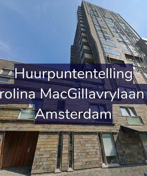 Foto gevel Huurpuntentelling voor Carolina MacGillavrylaan 57, Amsterdam