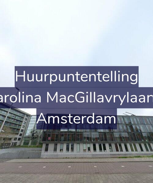 Foto gevel Huurpuntentelling voor Carolina MacGillavrylaan 6, Amsterdam