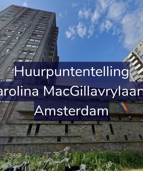 Foto gevel Huurpuntentelling voor Carolina MacGillavrylaan 5, Amsterdam