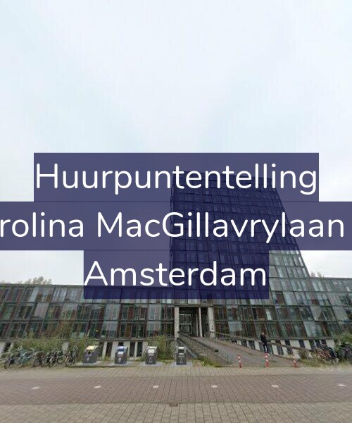Foto gevel Huurpuntentelling voor Carolina MacGillavrylaan 62, Amsterdam