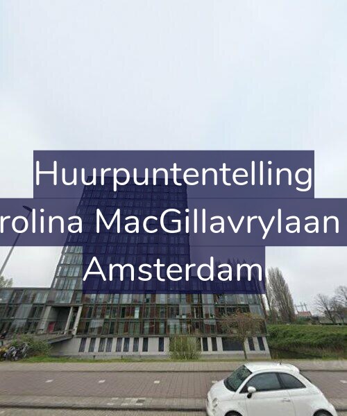 Foto gevel Huurpuntentelling voor Carolina MacGillavrylaan 84, Amsterdam
