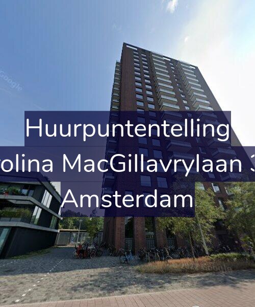 Foto gevel Huurpuntentelling voor Carolina MacGillavrylaan 379, Amsterdam