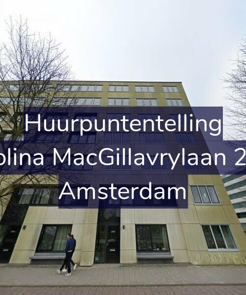 Foto gevel Huurpuntentelling voor Carolina MacGillavrylaan 2208, Amsterdam