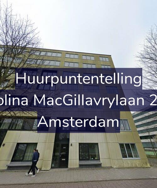 Foto gevel Huurpuntentelling voor Carolina MacGillavrylaan 2170, Amsterdam