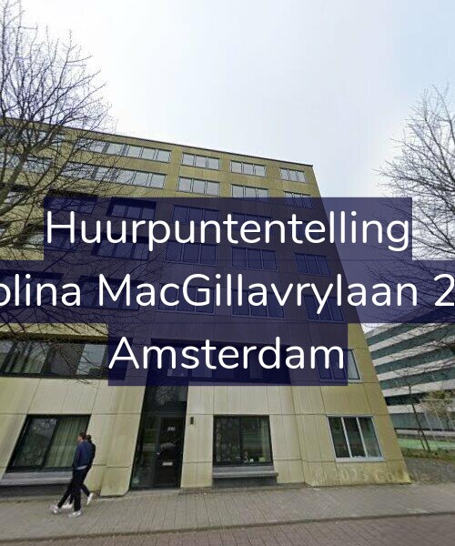 Foto gevel Huurpuntentelling voor Carolina MacGillavrylaan 2082, Amsterdam