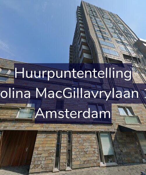 Foto gevel Huurpuntentelling voor Carolina MacGillavrylaan 145, Amsterdam