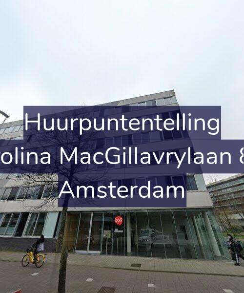 Foto gevel Huurpuntentelling voor Carolina MacGillavrylaan 828, Amsterdam