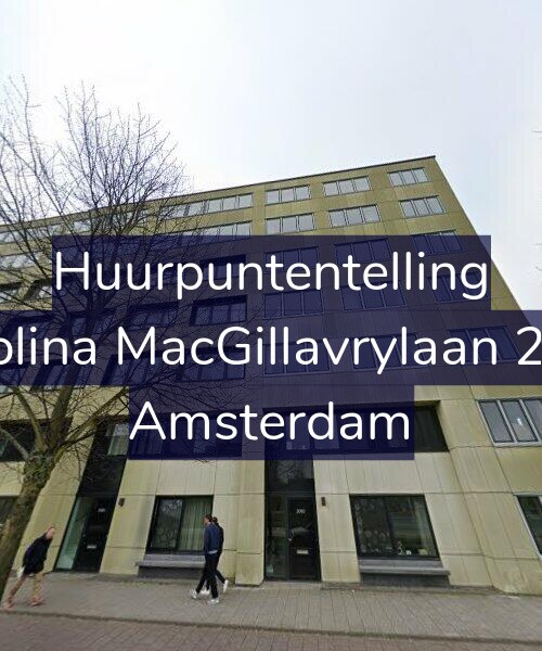 Foto gevel Huurpuntentelling voor Carolina MacGillavrylaan 2270, Amsterdam