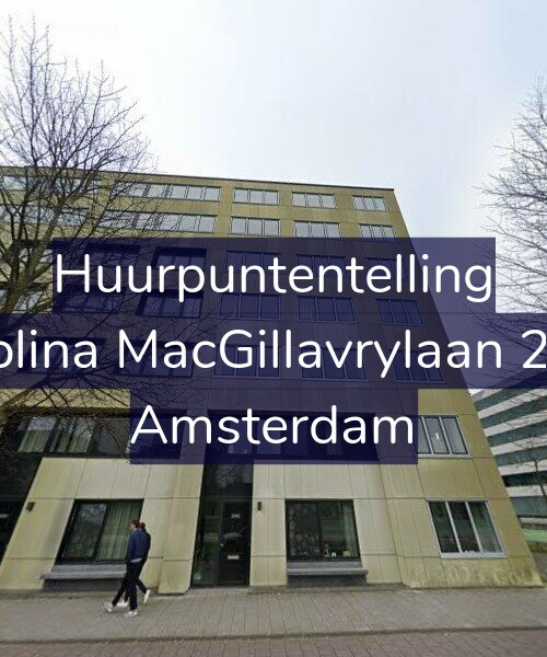 Foto gevel Huurpuntentelling voor Carolina MacGillavrylaan 2098, Amsterdam