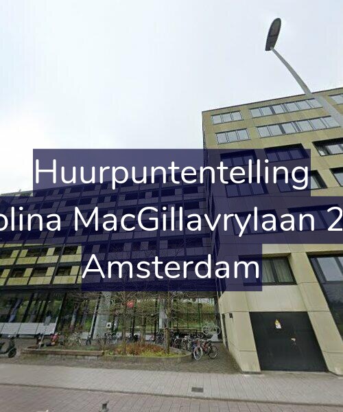Foto gevel Huurpuntentelling voor Carolina MacGillavrylaan 2230, Amsterdam