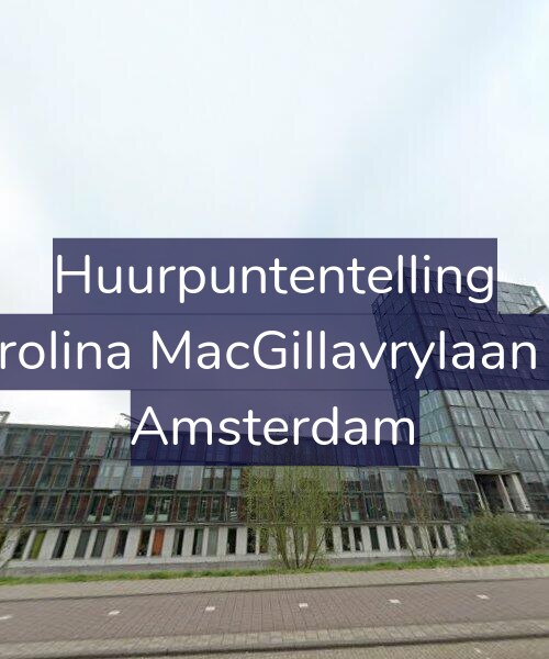 Foto gevel Huurpuntentelling voor Carolina MacGillavrylaan 40, Amsterdam